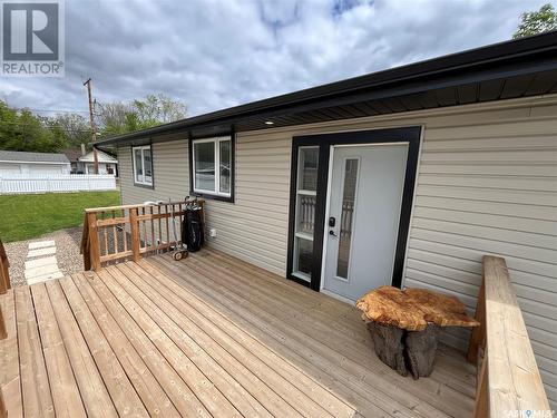1022 Stadacona Street E, Moose Jaw, SK - Outdoor With Deck Patio Veranda With Exterior