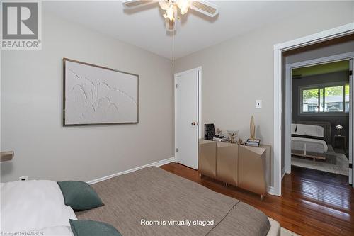 Bedroom 3. Photo is virtually staged. For illustrative purposes only. - 565 24Th Street W, Owen Sound, ON - Indoor Photo Showing Bedroom