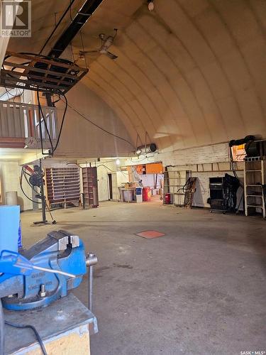 Bailey Acreage, Laporte, SK - Indoor Photo Showing Garage