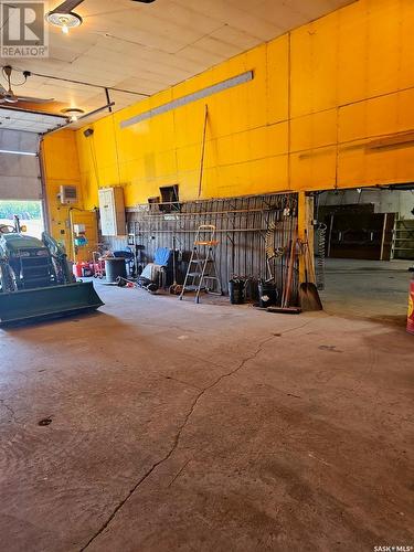 Bailey Acreage, Laporte, SK - Indoor Photo Showing Garage