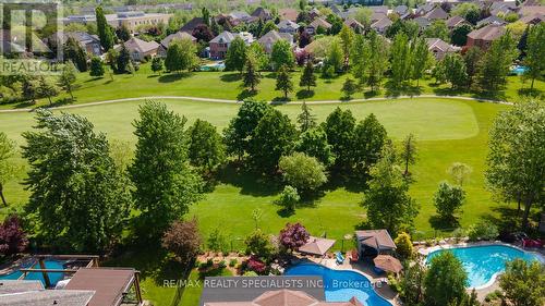 4152 Arbourfield Drive, Burlington, ON - Outdoor With In Ground Pool With View