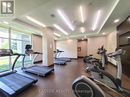 2411 - 275 Yorkland Road, Toronto, ON - Indoor Photo Showing Gym Room