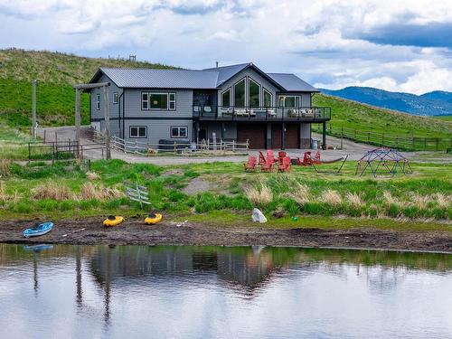 3797 Princeton Kaml Hwy, Kamloops, BC - Outdoor With Body Of Water With Deck Patio Veranda With View
