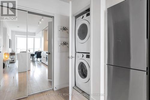 2104 - 225 Sumach Street S, Toronto, ON - Indoor Photo Showing Laundry Room