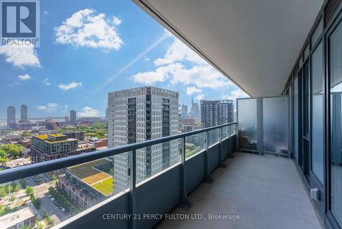 2104 - 225 Sumach Street S, Toronto, ON - Outdoor With Balcony With View With Exterior