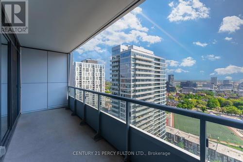 2104 - 225 Sumach Street S, Toronto, ON - Outdoor With Balcony With View With Exterior