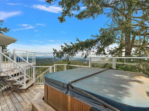 681 Cains Way, Sooke, BC - Outdoor With Deck Patio Veranda With View