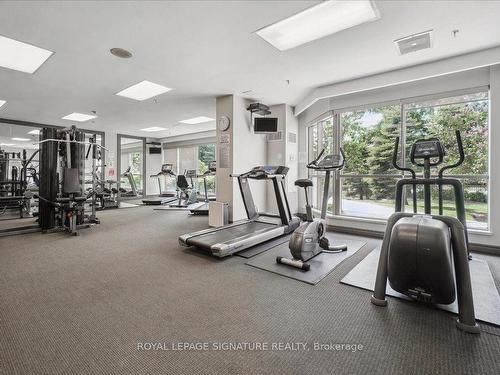 710-75 King St E, Mississauga, ON - Indoor Photo Showing Gym Room