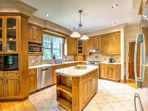 Cuisine - 638 Rue Du Joli-Bois, Prévost, QC - Indoor Photo Showing Kitchen With Double Sink