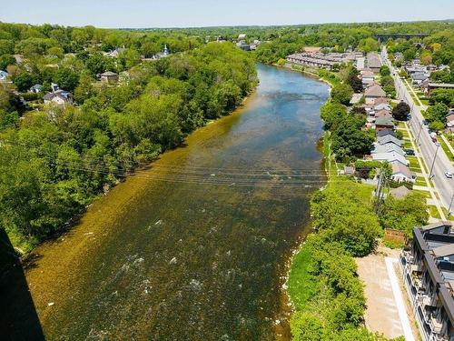 Aerial View Of Grand River - 2 Willow Street|Unit #73, Paris, ON - Outdoor With Body Of Water With View