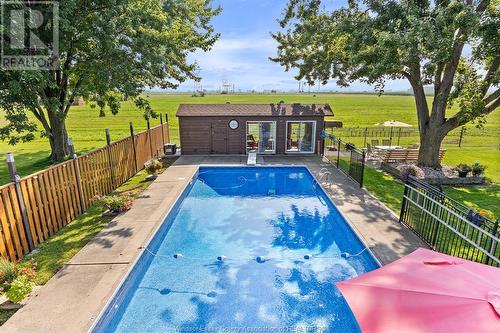 1396 County Road 27, Lakeshore, ON - Outdoor With In Ground Pool With Deck Patio Veranda With Backyard