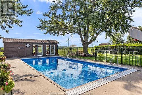 1396 County Road 27, Lakeshore, ON - Outdoor With In Ground Pool With Backyard