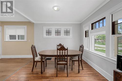 753 Partington Avenue, Windsor, ON - Indoor Photo Showing Dining Room