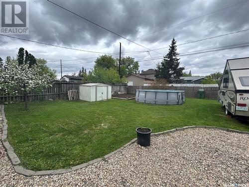1662 102Nd Street, North Battleford, SK - Outdoor With Above Ground Pool With Backyard