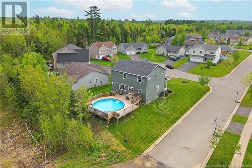 5 Entlebucher Court, Fredericton, NB - Outdoor With Above Ground Pool With View