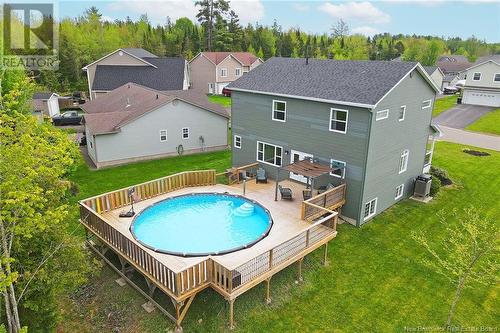 5 Entlebucher Court, Fredericton, NB - Outdoor With Above Ground Pool