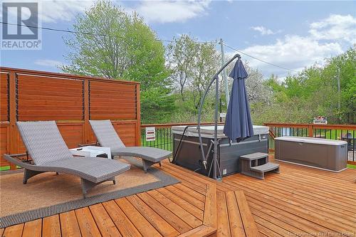1460 Lincoln Road, Fredericton, NB - Outdoor With Deck Patio Veranda With Exterior