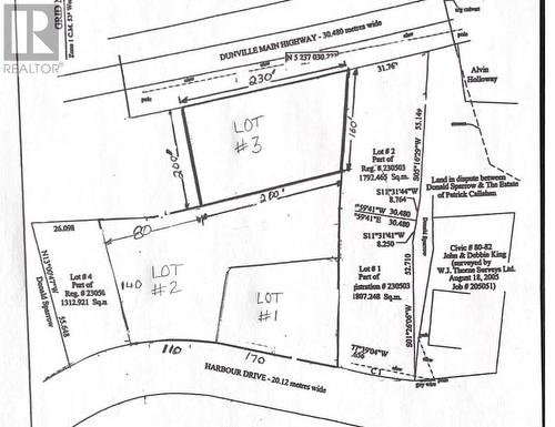 Lot 2  1313-1315 Main Road, Dunville/Harbour Drive, NL 