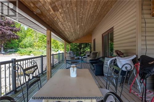 851 East Road, Northern Bruce Peninsula, ON - Outdoor With Deck Patio Veranda With Exterior