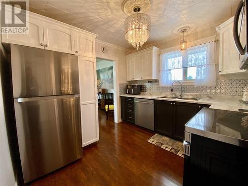 210 Main Street, Lewisporte, NL - Indoor Photo Showing Kitchen With Double Sink