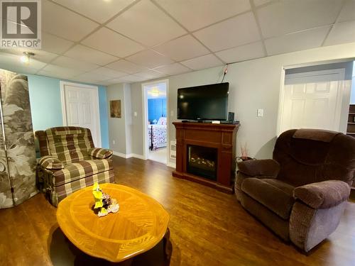 210 Main Street, Lewisporte, NL - Indoor Photo Showing Living Room With Fireplace