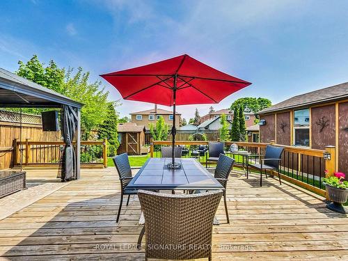 1258 Canvey Cres, Mississauga, ON - Outdoor With Deck Patio Veranda With Exterior