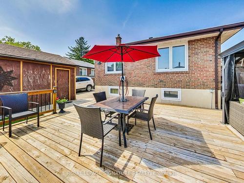 1258 Canvey Cres, Mississauga, ON - Outdoor With Deck Patio Veranda With Exterior