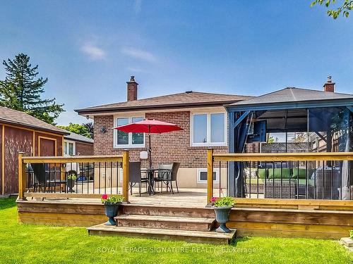 1258 Canvey Cres, Mississauga, ON - Outdoor With Deck Patio Veranda