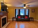 49 Main Highway, Salmon Cove, NL  - Indoor Photo Showing Living Room With Fireplace 