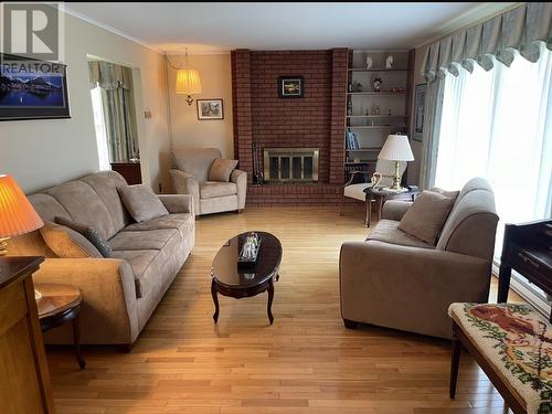 148 Pine Line, Logy Bay - Middle Cove, NL - Indoor Photo Showing Living Room With Fireplace