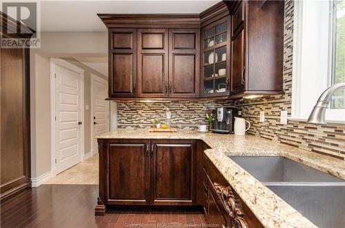 84 Anabelle Cres, Moncton, NB - Indoor Photo Showing Kitchen With Double Sink