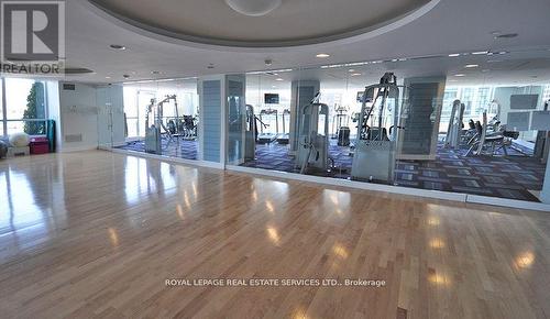 3402 - 18 Yonge Street, Toronto, ON - Indoor Photo Showing Gym Room