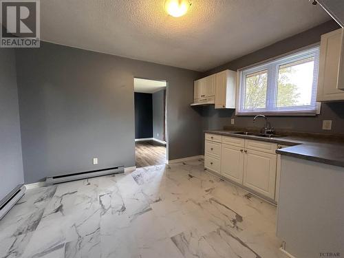 25 Kennedy Ave, Kapuskasing, ON - Indoor Photo Showing Kitchen With Double Sink