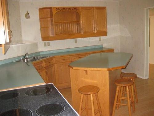 87 Shortreed Road, Fort Frances, ON - Indoor Photo Showing Kitchen With Double Sink
