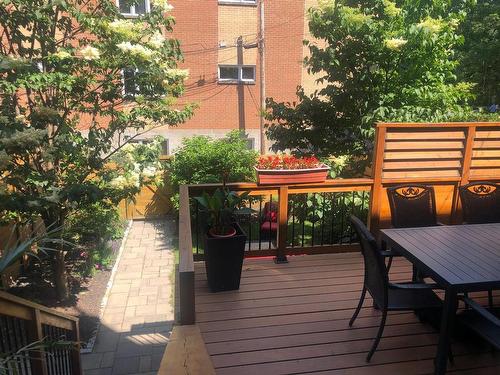 Terrasse - 3460  - 3468 Rue La Fontaine, Montréal (Mercier/Hochelaga-Maisonneuve), QC - Outdoor With Deck Patio Veranda