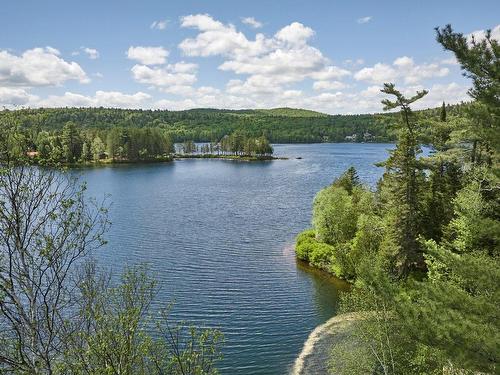 Photo aÃ©rienne - 468 Ch. Du Lac-Sylvère, Saint-Donat, QC - Outdoor With Body Of Water With View