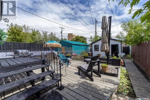 2053 Montreal Street, Regina, SK - Outdoor With Deck Patio Veranda