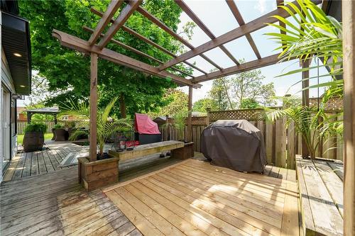 Pergola - 47 Ivy Lea Place, Hamilton, ON - Outdoor With Deck Patio Veranda With Exterior