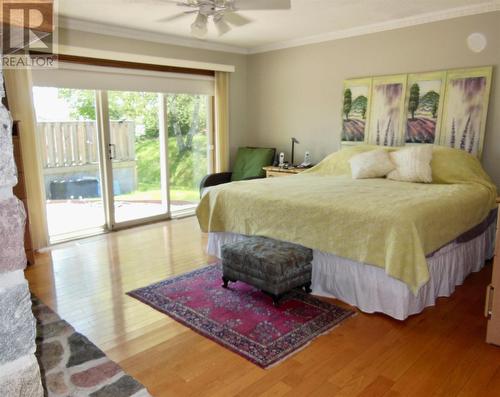 87 River Rd, Sault Ste Marie, ON - Indoor Photo Showing Bedroom With Fireplace