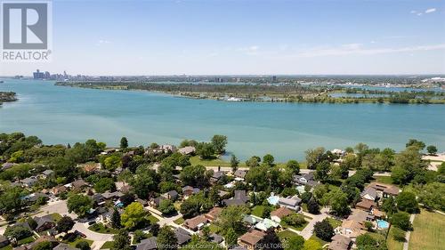 7505 Riverside Drive East, Windsor, ON - Outdoor With Body Of Water With View
