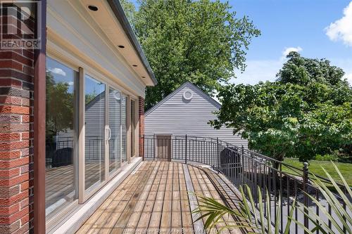 7505 Riverside Drive East, Windsor, ON - Outdoor With Deck Patio Veranda