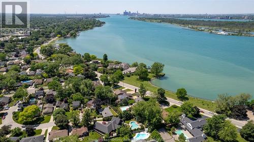 7505 Riverside Drive East, Windsor, ON - Outdoor With Body Of Water With View