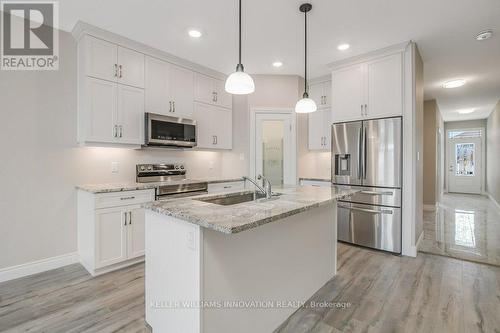 312 Keeso Lane, North Perth, ON - Indoor Photo Showing Kitchen With Upgraded Kitchen