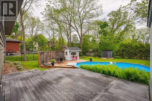 16 Church Street, Hamilton (Waterdown), ON - Outdoor With Backyard