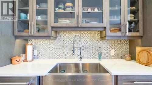 68 Deerfield Road, Lambton Shores (Grand Bend), ON - Indoor Photo Showing Kitchen With Double Sink