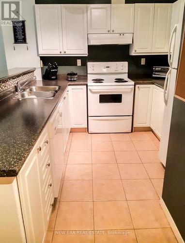 210 - 4198 Dundas Street W, Toronto, ON - Indoor Photo Showing Kitchen With Double Sink