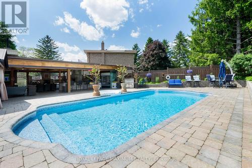 35 Lorengate Place, Vaughan (Islington Woods), ON - Outdoor With In Ground Pool With Backyard