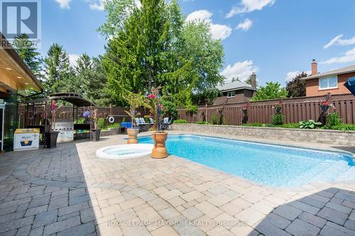 35 Lorengate Place, Vaughan (Islington Woods), ON - Outdoor With In Ground Pool With Backyard