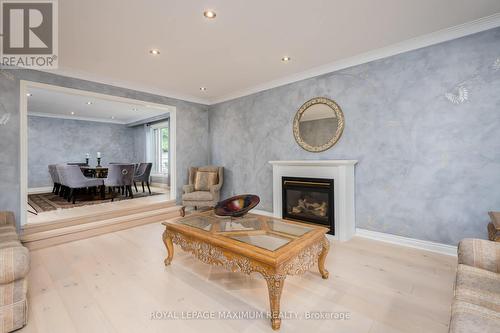 35 Lorengate Place, Vaughan (Islington Woods), ON - Indoor Photo Showing Living Room With Fireplace