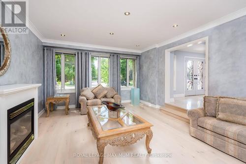 35 Lorengate Place, Vaughan (Islington Woods), ON - Indoor Photo Showing Living Room With Fireplace